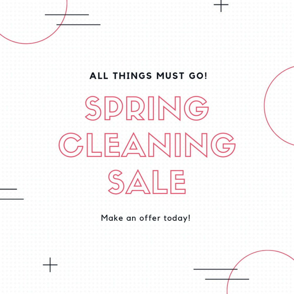 SPRING CLEAN - Make an Offer!